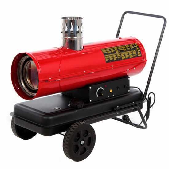 GeoTech IDH 2000 - Diesel Heizgeru00e4t - indirekte Heizung - auf Wagen