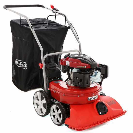 GeoTech LV 450 - Benzin Laubsauger auf Ru00e4der - Loncin 159 ccm