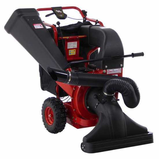 GeoTech LV650 SPBS Deluxe - Laubsauger mit Hu00e4cksler - Radantrieb und Gu00e4nge - B&S Vanguard