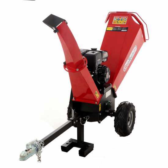 GeoTech PCS 150L - Profi Hu00e4cksler Schredder - Benzinmotor 15 PS