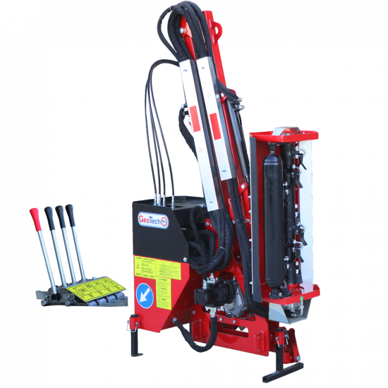 GeoTech-Pro HRM 60 - Freischneider-Ausleger fu00fcr Traktor