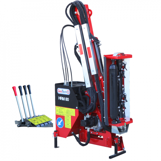 GeoTech-Pro HRM 80 - Freischneider-Ausleger fu00fcr Traktor