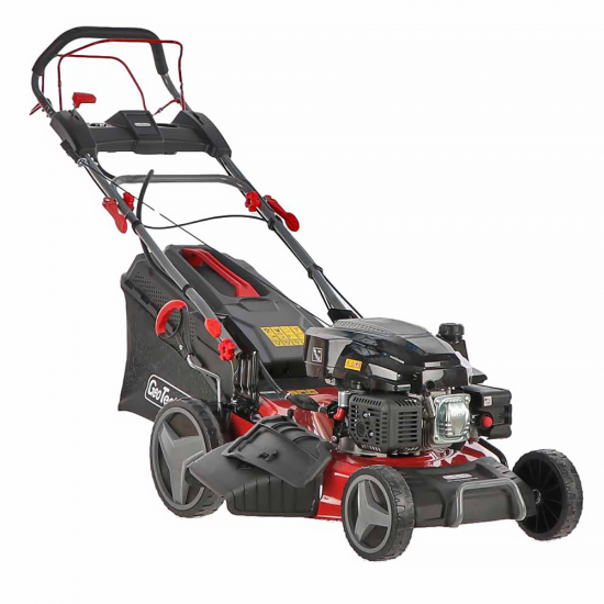 GeoTech PRO S51-200 BMSGW ES - Rasenmu00e4her mit Radantrieb 4 in 1 - Elektrostarter
