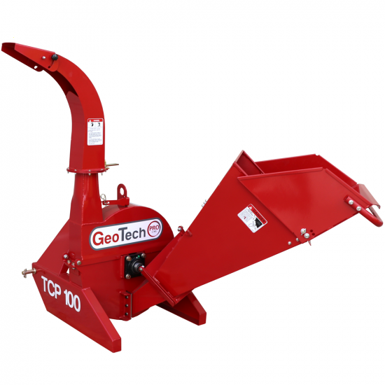 GeoTech Pro TCP 100 - Hu00e4cksler fu00fcr Traktoren - Schnittdurchmesser 100 mm