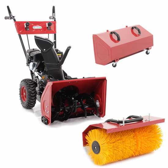 GeoTech SS 680 WL EVO - Benzin-Schneefru00e4se - Mehrzweckgeru00e4t - Loncin H200
