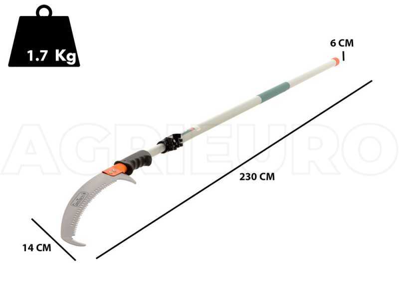 GeoTech STP-500A - Handsu00e4ge auf Verlu00e4ngerungsstange - 230-500cm