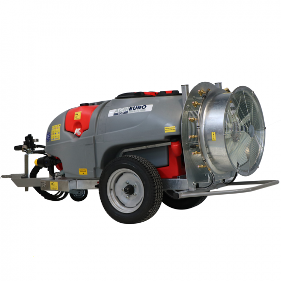 Gray T Car 600/70 - Nachlauf-Geblu00e4sespritze fu00fcr Traktoren  - Fassungsvermu00f6gen 600l - Pumpe AR1064