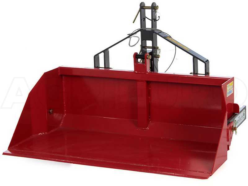 Heckschaufel fu00fcr Traktor GeoTech von 160 cm - mittelschwer - Tragfu00e4higkeit 700 Kg