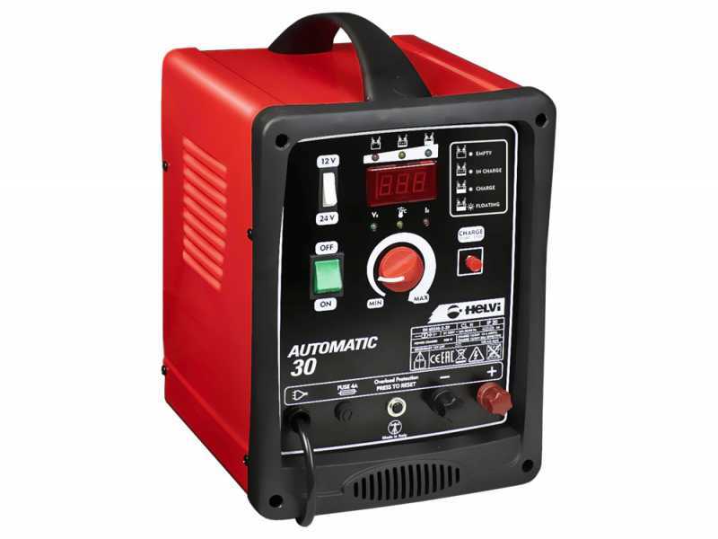 Helvi Automatic 30 - Batterieladegeru00e4t und automatisches Erhaltungsladegeru00e4t - 12/24 V - 230V