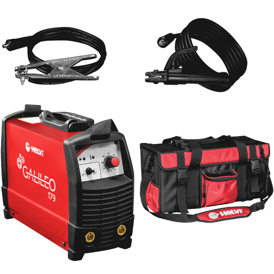 Helvi Galileo 179 - Inverter-Schweiu00dfgeru00e4t MMA/TIG - 160A - Kit mit Tasche