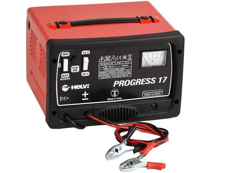 Helvi Progress 17 - Ladegeru00e4t 12/24V - 230 V