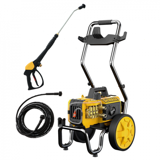 Hochdruckreiniger DeWalt DXPW 002CE KART - Max. Druck 180 bar - Max. Fu00f6rdermenge 510 l/h - auf Wagen mit Ru00e4dern