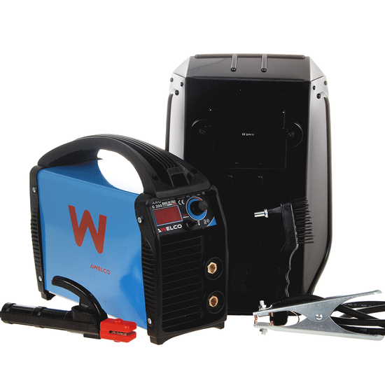 Inverter-Schweiu00dfgeru00e4t Elektrode Inverter MMA-TIG Awelco MIKROTIG 200 - 200A - 230V - Zyklus 35%@150A u2013 Kit