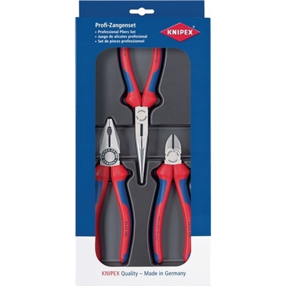 KNIPEX Zangensatz Montage-Paket, 3-tlg.