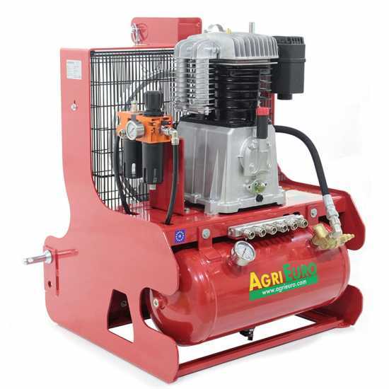 Kompressor fu00fcr Traktor AgriEuro Tractor 900 - Olivenernte und Baumpflege