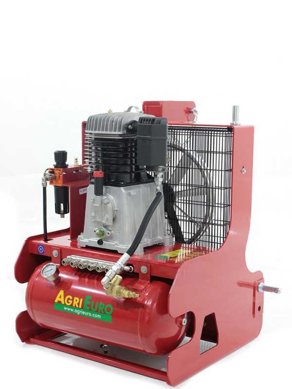 Kompressor fu00fcr Traktor AgriEuro Tractor 900 - Olivenernte und Baumpflege – Bild 2