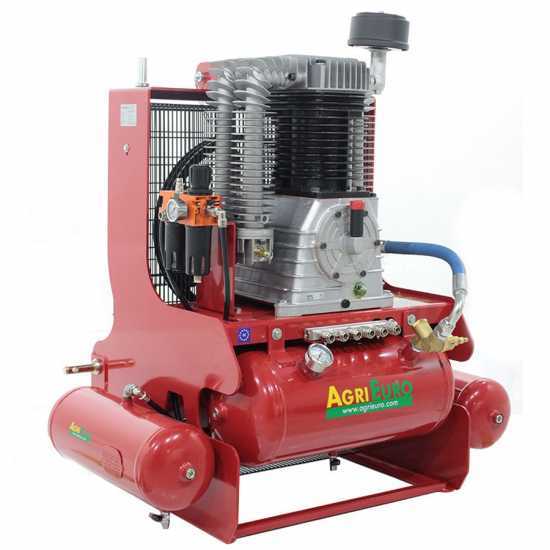 Kompressor fu00fcr Traktoren AgriEuro Tractor 1600 - Olivenernte und Baumpflege