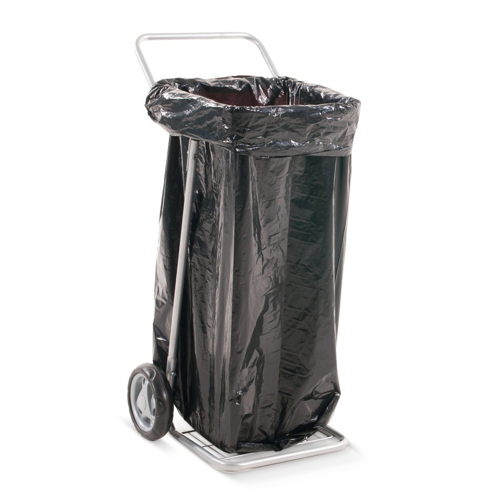 Kongamek Abfallsackhalter, mit 2 Vollgummirädern