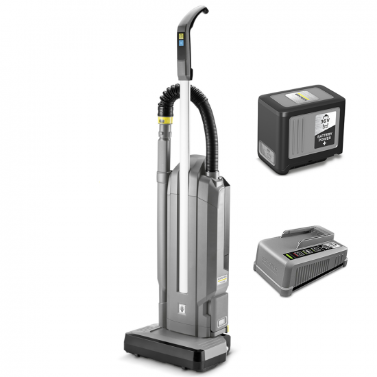 Ku00e4rcher CV 30/2 Bp - Akku-Bu00fcrstsauger - Tragbarer Staubsauger - 36 V 6 Ah