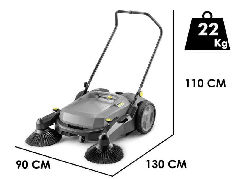 Ku00e4rcher Pro KM 70/20 C 2SB - Handgefu00fchrte Kehrmaschine - mit Fangkorb
