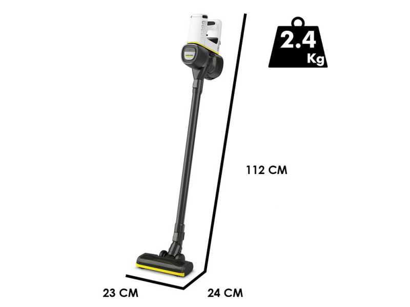 Ku00e4rcher VC 4 Cordless - Akku-Stielstaubsauger - 21.6 V - 2.5 Ah