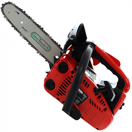 Leichte Baumpflegesu00e4ge GeoTech GMS 25-25 mit Zweitaktmotor - 25 cm Schwert