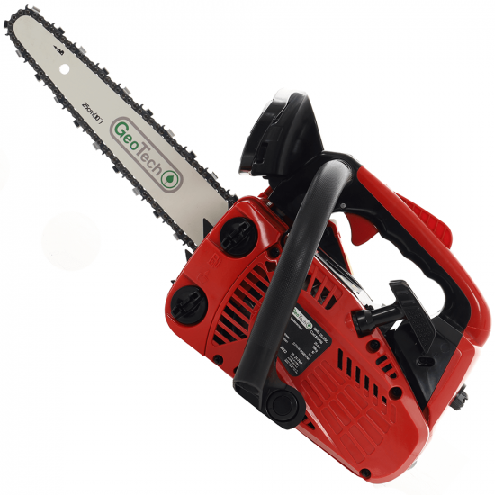 Leichte Baumpflegesu00e4ge GeoTech GMS 25-25C mit Zweitaktmotor - 25 cm Carving Schwert