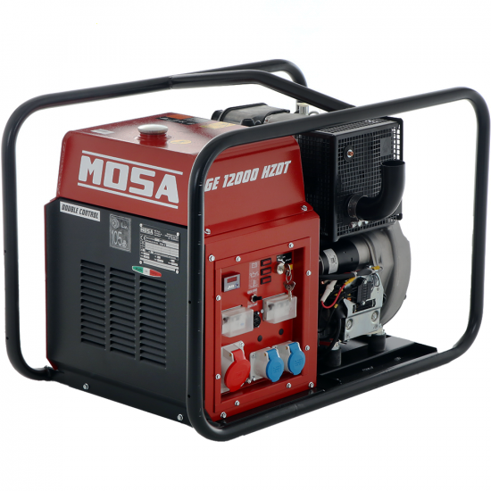MOSA GE 12000 HZDT - Diesel-Stromerzeuger 9.6 kW - Dauerleistung  8.8 kW - 400V