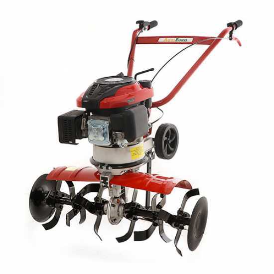 Motorhacke AgriEuro Rotalux 52A L60 mit Loncin Motor 196 ccm - 1 Vorwu00e4rtsgang