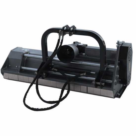 Mulcher mit hydraulischer Verschiebung fu00fcr Traktor leichte Baureihe Blackstone BL 160 Hydro