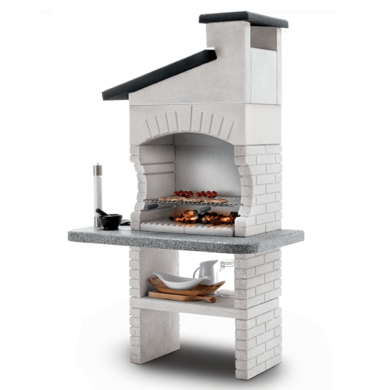 Palazzetti Guanaco 2 - Grillkamin - fu00fcr Holz und Holzkohle