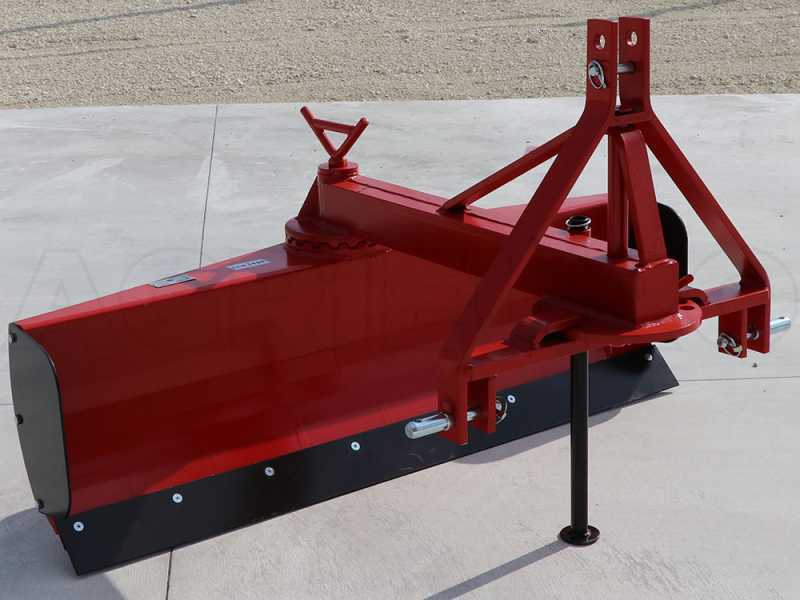 Planierschild fu00fcr Traktor AgriEuro LLM180 - Mittelschwere Reihe - drehbare Anlaufscheibe und Schaufel