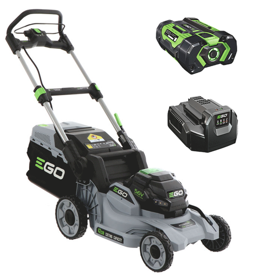 PROMO EGO Akku-Rasenmu00e4her EGO LM1701E - 56V 2.5Ah - Schnittbreite u00d8 42 cm