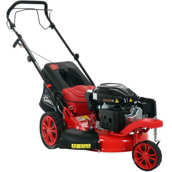 Rasenmu00e4her GeoTech Pro S47-3 BMSWG, vorderes Drehrad - Loncin - mit Radantrieb
