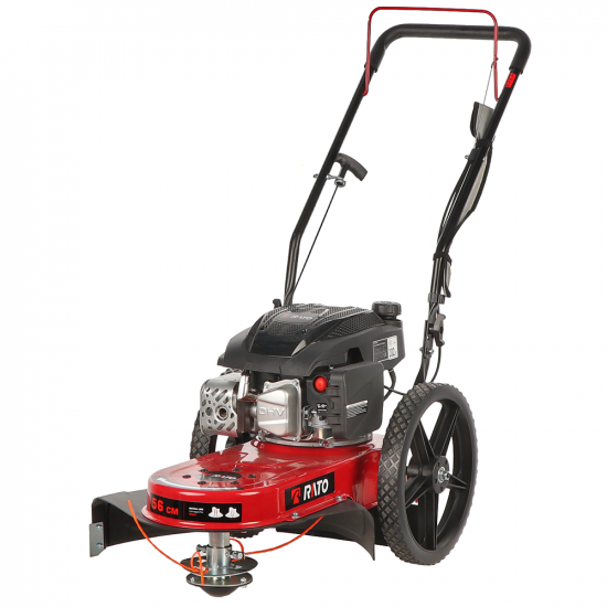Rato Multipower RCV2.8-22Q-A - Benzin-Fadenmu00e4her mit Ru00e4dern und Radantrieb - 4-Takt-Motor