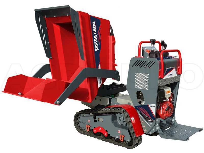 Raupendumper AgriEuro Top-Line RAPTOR 6800 HEDT 4.0 - Honda GXe270 - Mit Ladeschaufel