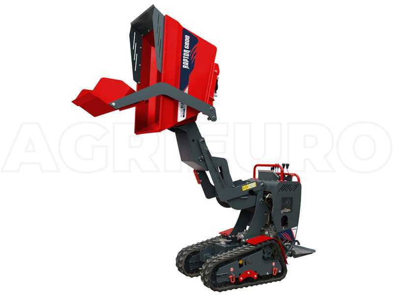 Raupendumper AgriEuro Top-Line RAPTOR 6800 YEDH 4.0 - Yanmar L100E - Mit Ladeschaufel