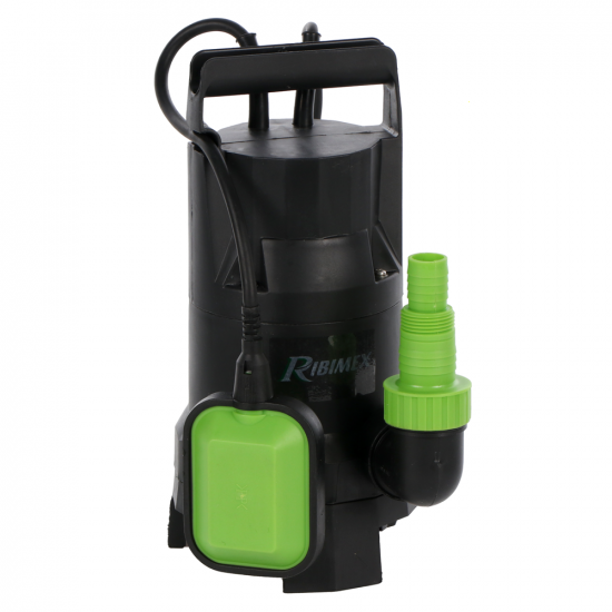 Ribimex PRPVC400C - Tauchpumpe fu00fcr Dunkelwasser - 400 W
