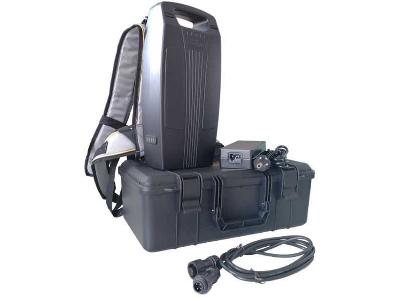 Rucksack-Akku fu00fcr Mondial Volpi - Power tool power pack