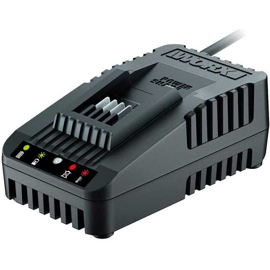 SCHNELLES Ladegeru00e4t Worx fu00fcr Akkus 20V Powershare