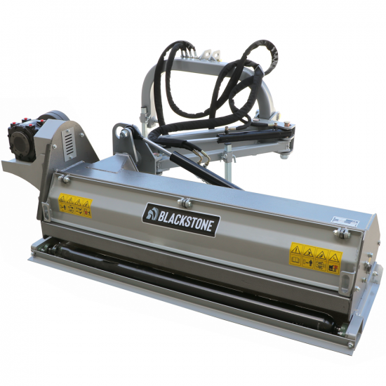 Seitlicher Bu00f6schungsmulcher mit Arm fu00fcr Traktor der leichten Baureihe - BlackStone BVL 165 L