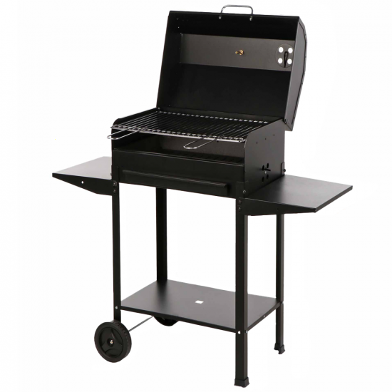 Seven Italy Ercole Small - Handgefertigter Eisen-Holzkohlegrill - 47,5x37cm