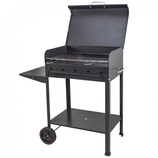 Seven Italy Stella Large - Holzkohlegrill aus hochwertigem Eisen - 67,5x37cm