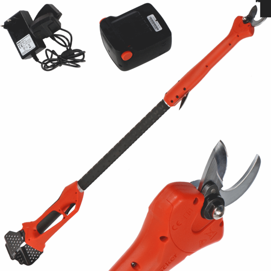 Stocker Magma E-100 TR - Akku Astschere fu00fcr das Beschneiden - 21.6V/2.6Ah