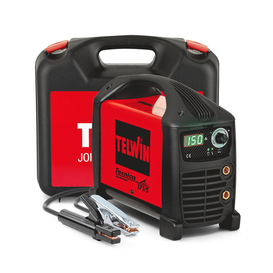 Telwin Tecnica 171/S - Inverter-Schweiu00dfgeru00e4t (MMA, WIG) + Koffer, Gleichstrom (DC)