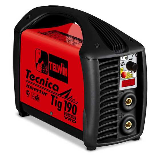 Telwin TECNICA 190 Tig DC  - Inverter-Schweiu00dfgeru00e4t (MMA, WIG LIFT), Gleichstrom (DC)