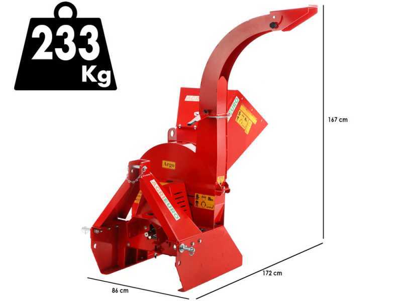 Top Line Argo 3P - Hu00e4cksler fu00fcr Traktoren - Schnittdurchmesser 100 mm