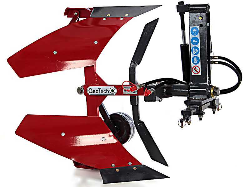 Umkehrbarer Schar Wendepflug fu00fcr Traktor Geotech DKH - fu00fcr Gemu00fcsegarten und Felder