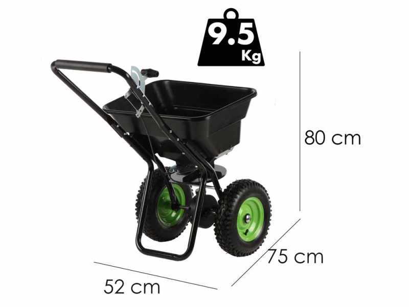 Verdemax SP300 - Su00e4maschine zum Schieben - Du00fcngerstreuer