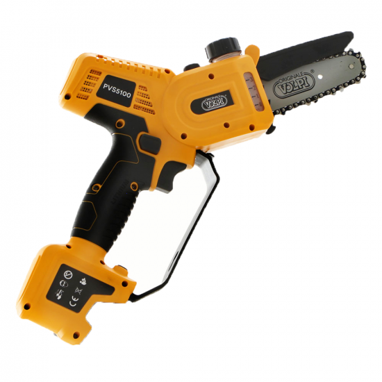 Volpi Predator PVS5100 - Manuelle Astketten-Su00e4ge - 14.4V - SOLO - ohne Akku und Ladegeru00e4t